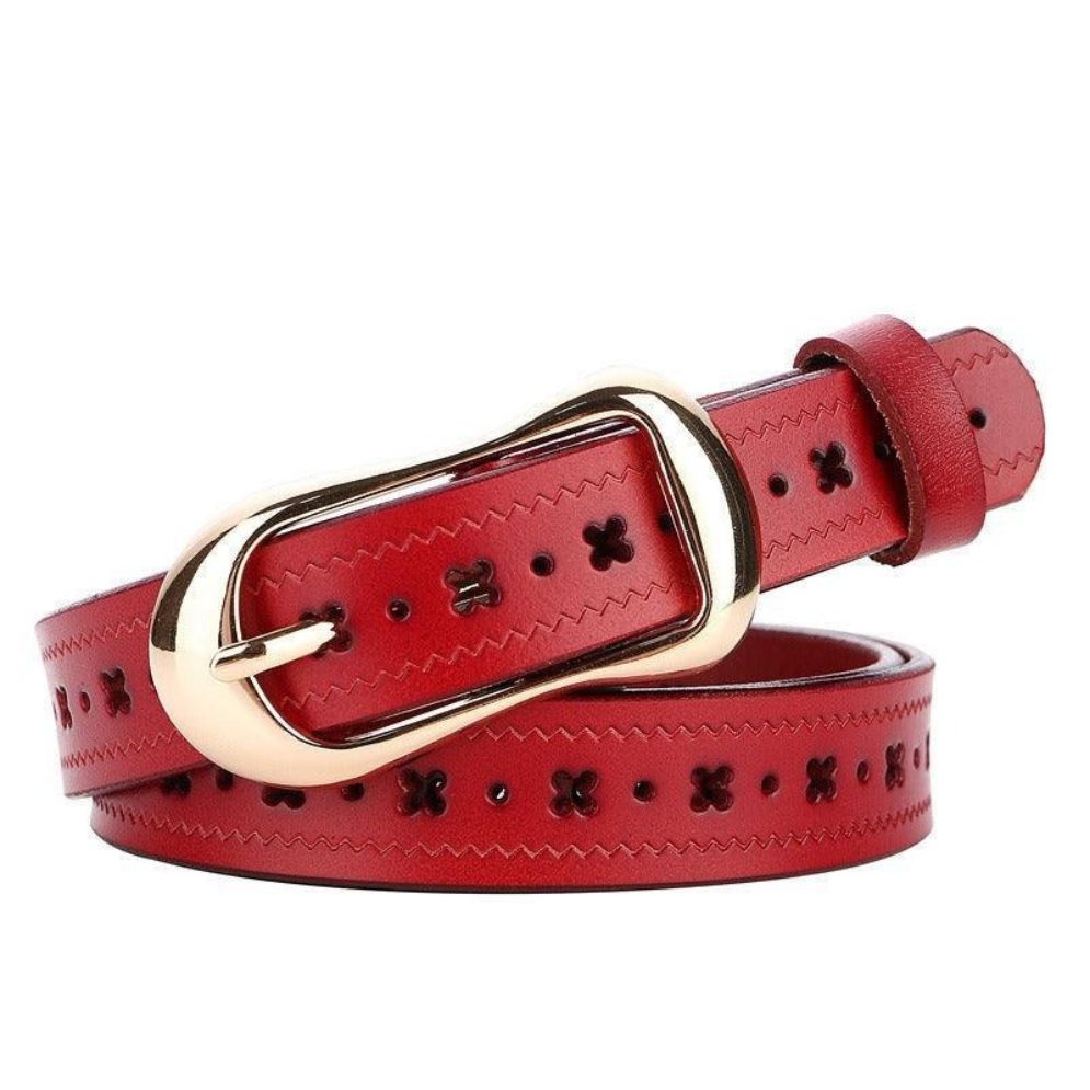 Ceinture en Cuir pour Femme Modèle Oborina - La Ceinturerie