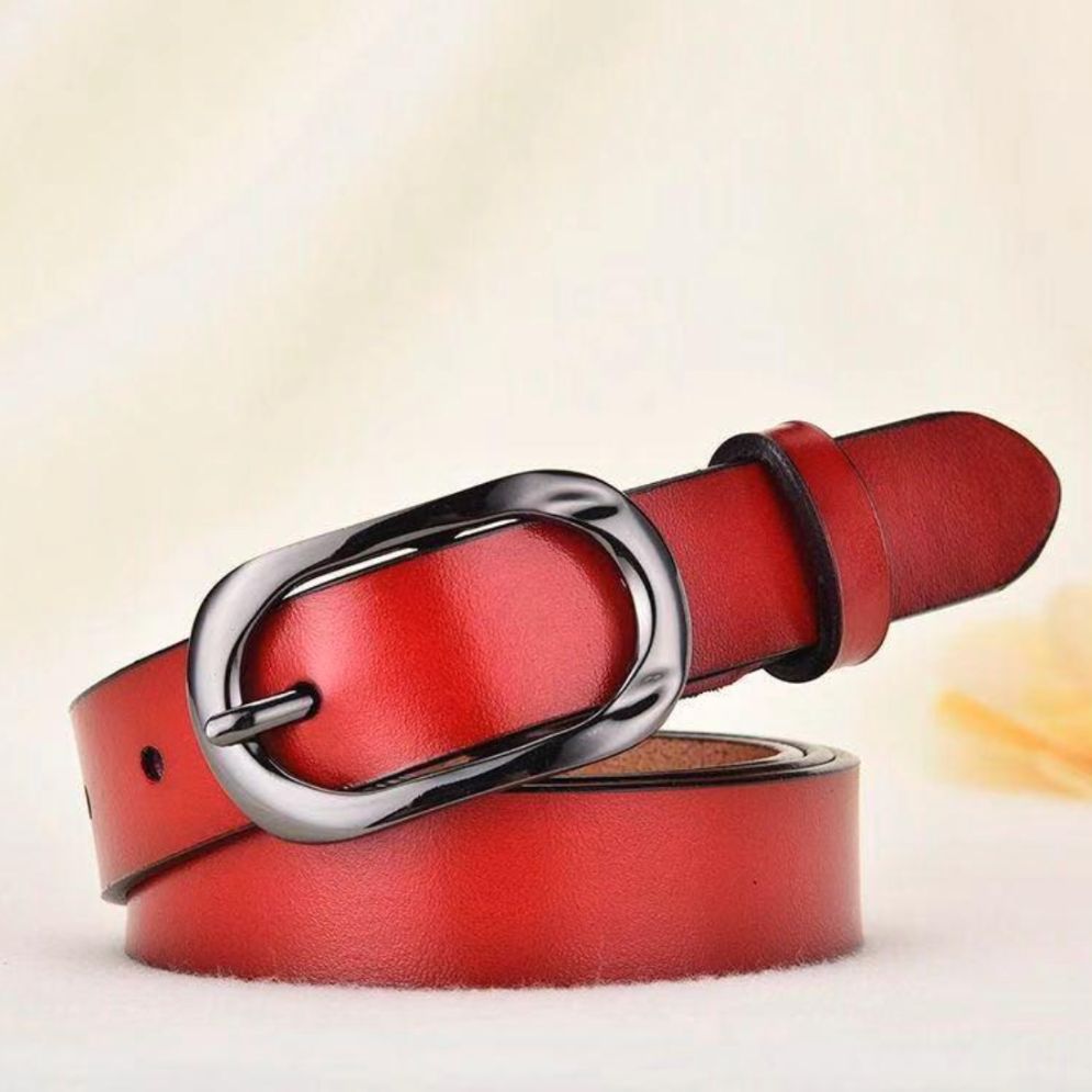 Ceinture en Cuir pour Femme Modèle Sara - La Ceinturerie