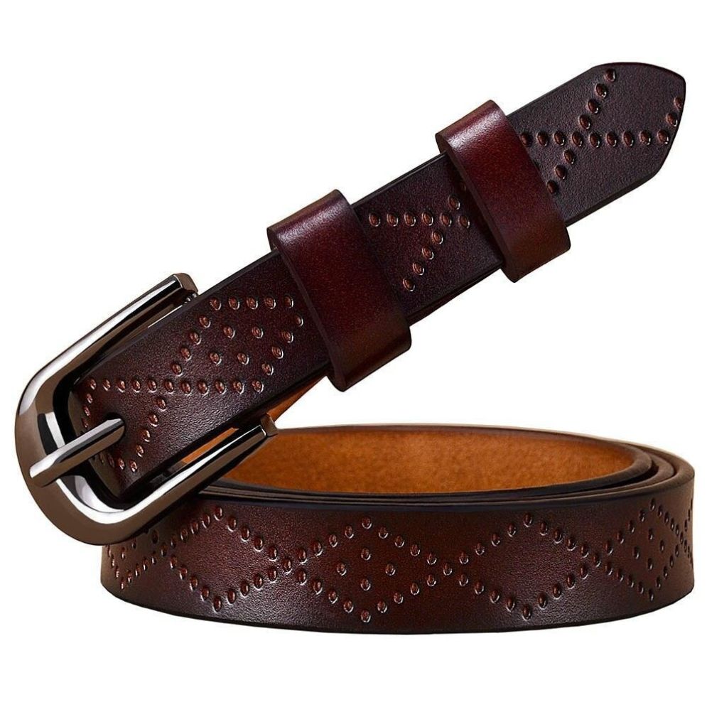 Ceinture en Cuir pour Femme Modèle Seianthi - La Ceinturerie