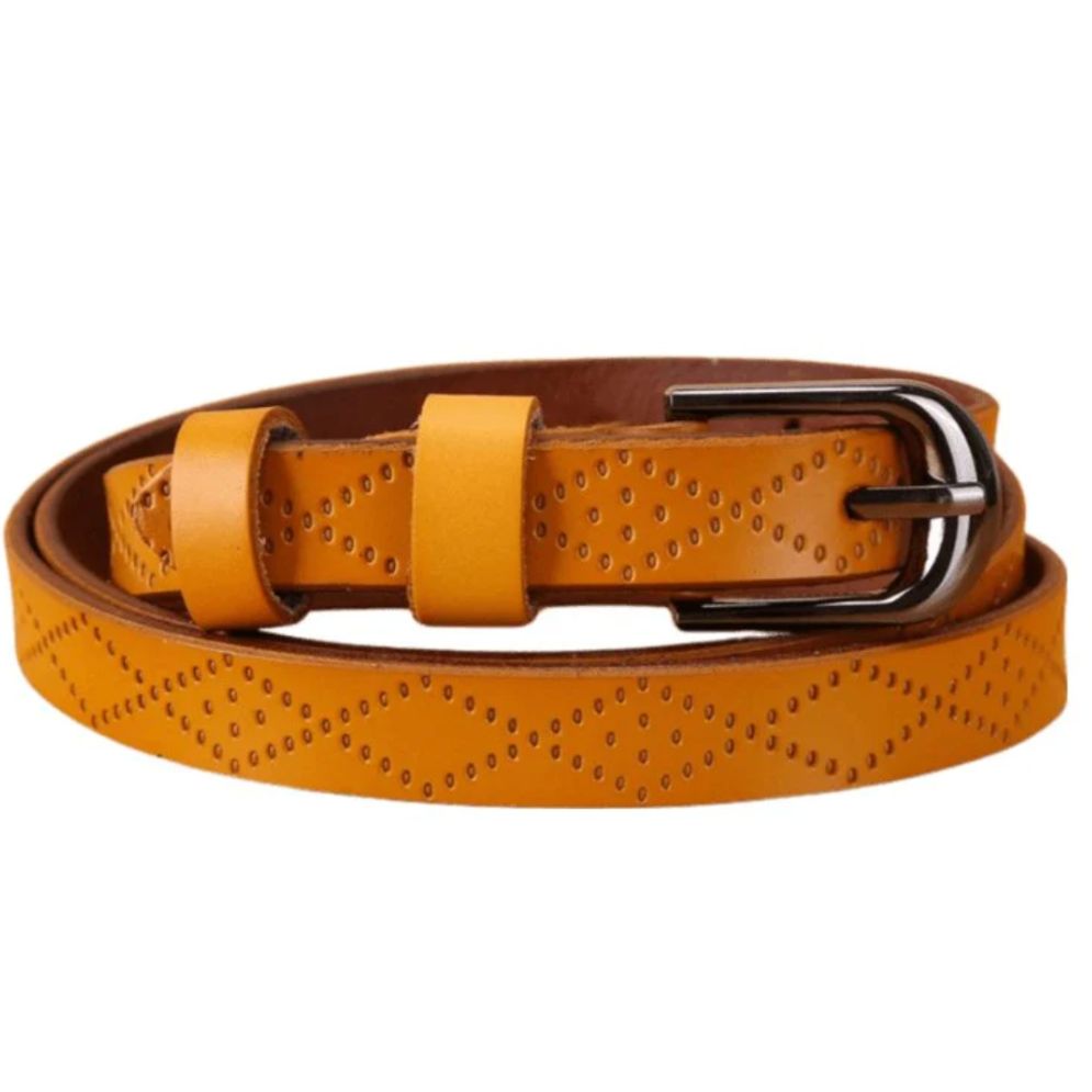Ceinture en Cuir pour Femme Modèle Seianthi - La Ceinturerie