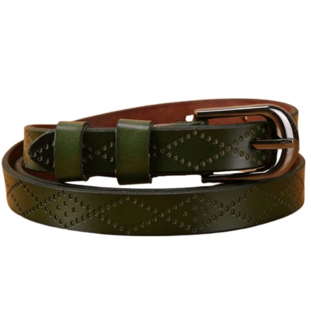 Ceinture en Cuir pour Femme Modèle Seianthi - La Ceinturerie