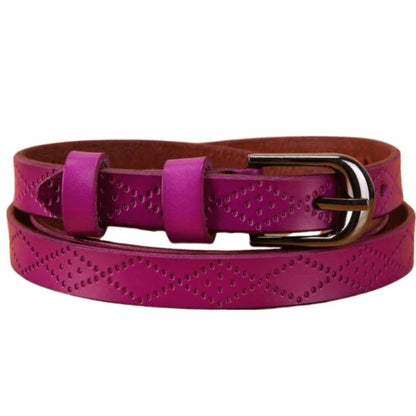Ceinture en Cuir pour Femme Modèle Seianthi - La Ceinturerie