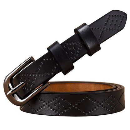 Ceinture en Cuir pour Femme Modèle Seianthi - La Ceinturerie