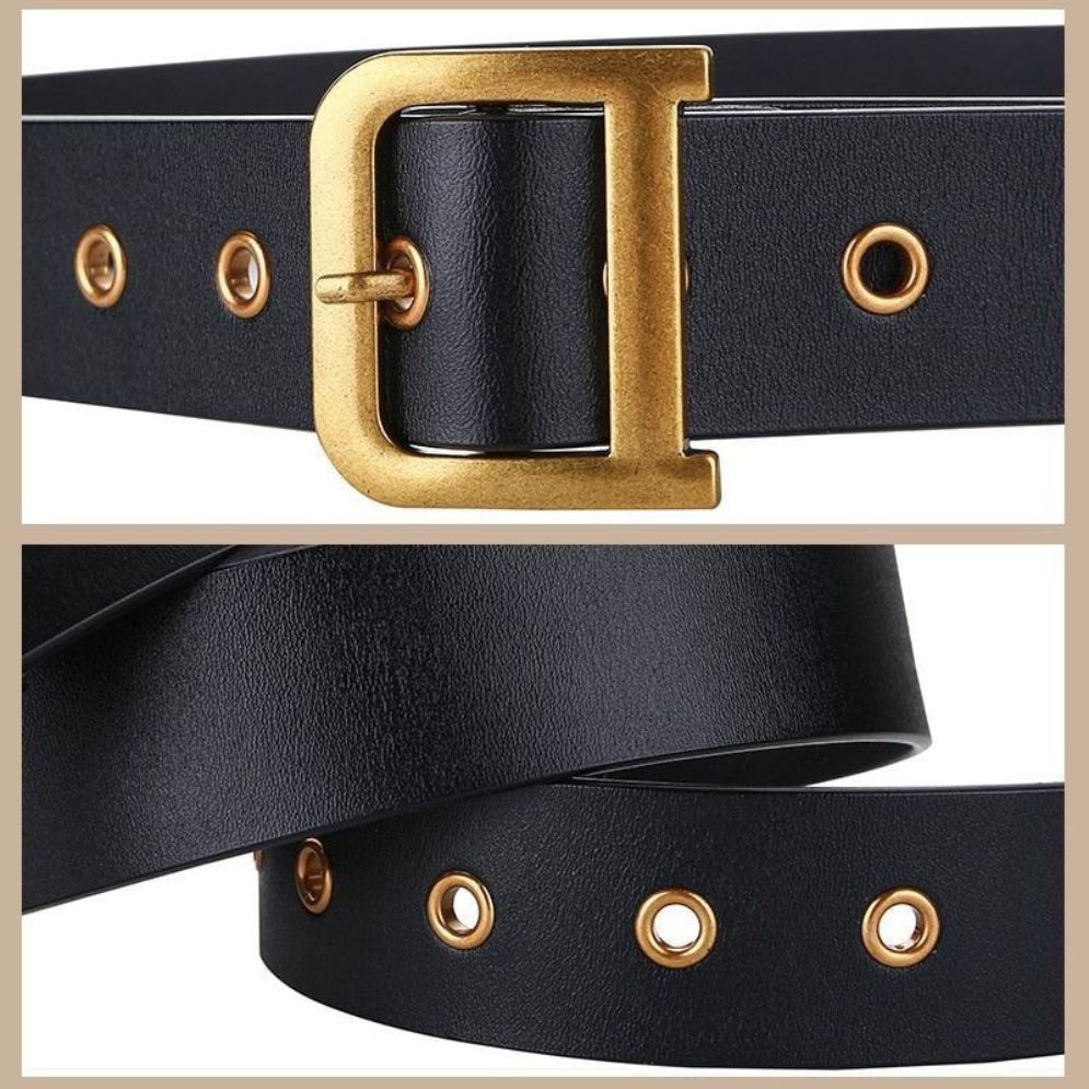 Ceinture en Cuir pour Femme Modèle Sethra - La Ceinturerie
