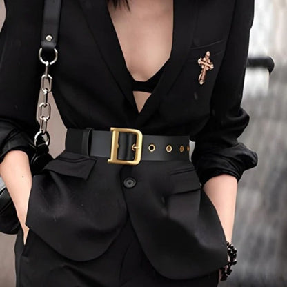 Ceinture en Cuir pour Femme Modèle Sethra - La Ceinturerie
