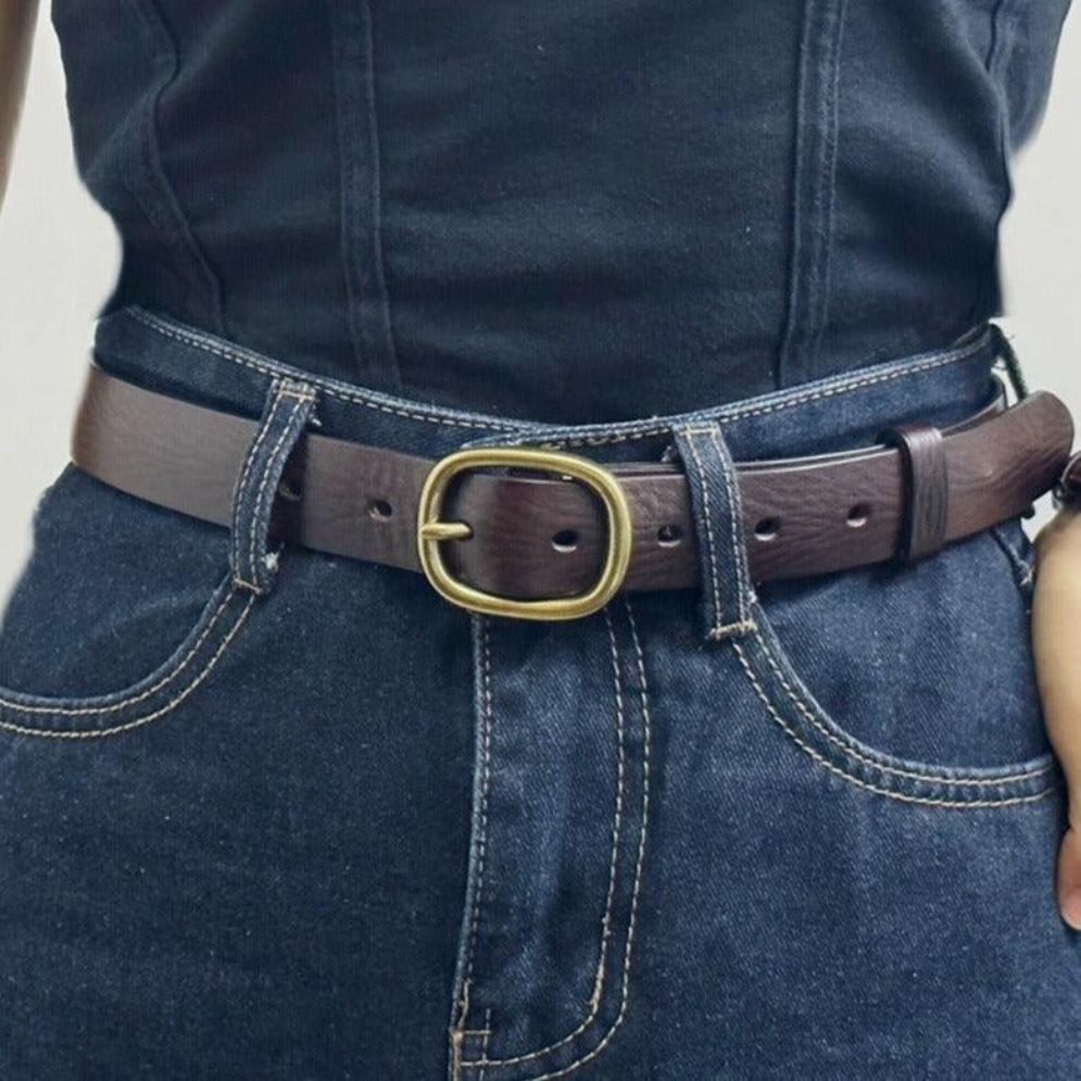 Ceinture en Cuir pour Femme Modèle Stenia