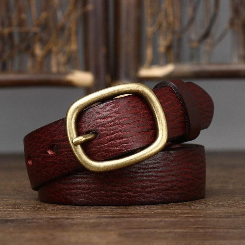 Ceinture en Cuir pour Femme Modèle Stenia