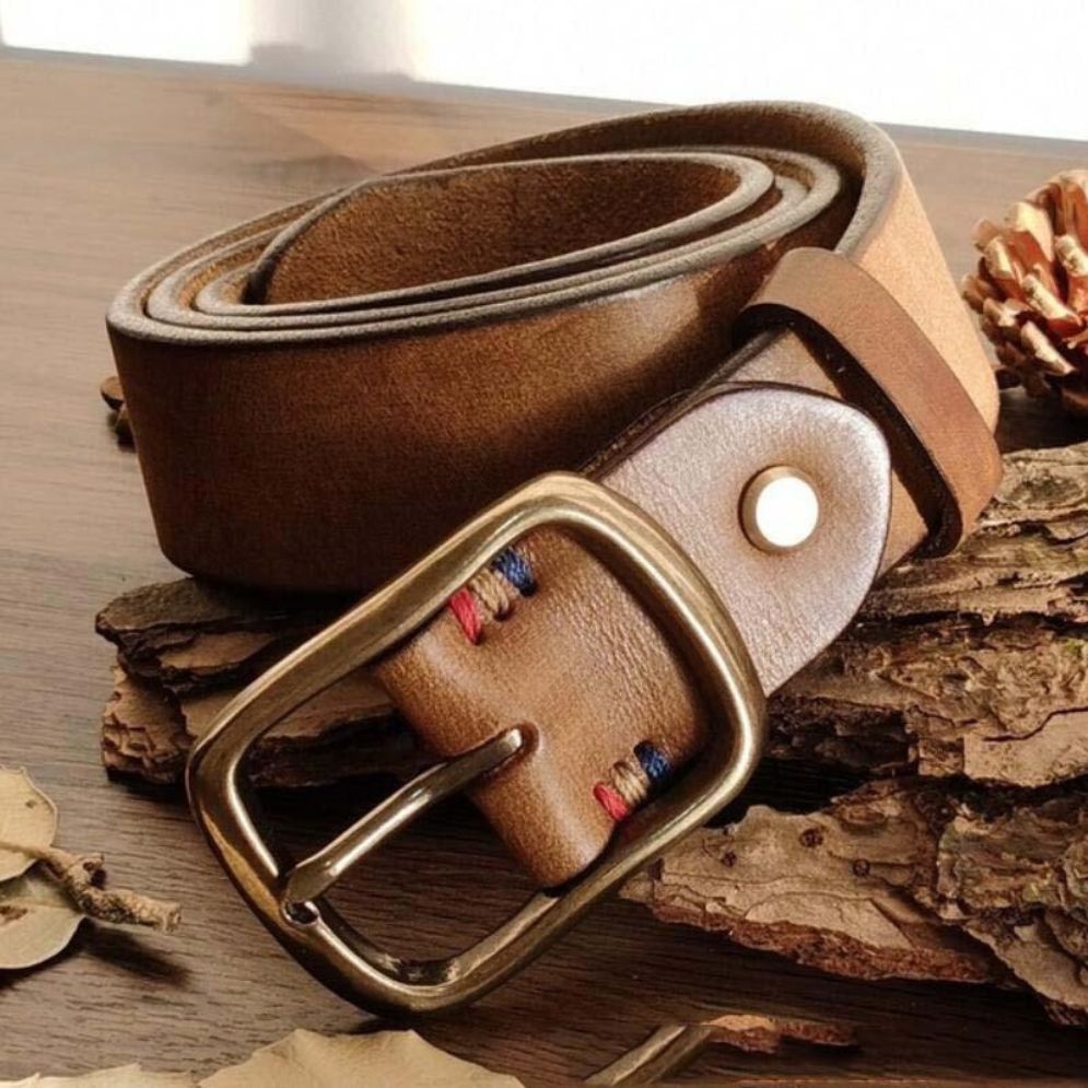 Ceinture en Cuir pour Femme Modèle Thancvil - La Ceinturerie
