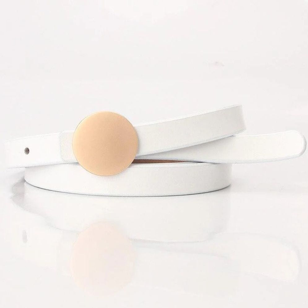 Ceinture en Cuir pour Femme Modèle Thelcunia - La Ceinturerie
