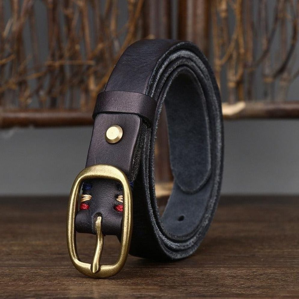 Ceinture en Cuir pour Femme Modèle Tsula - La Ceinturerie