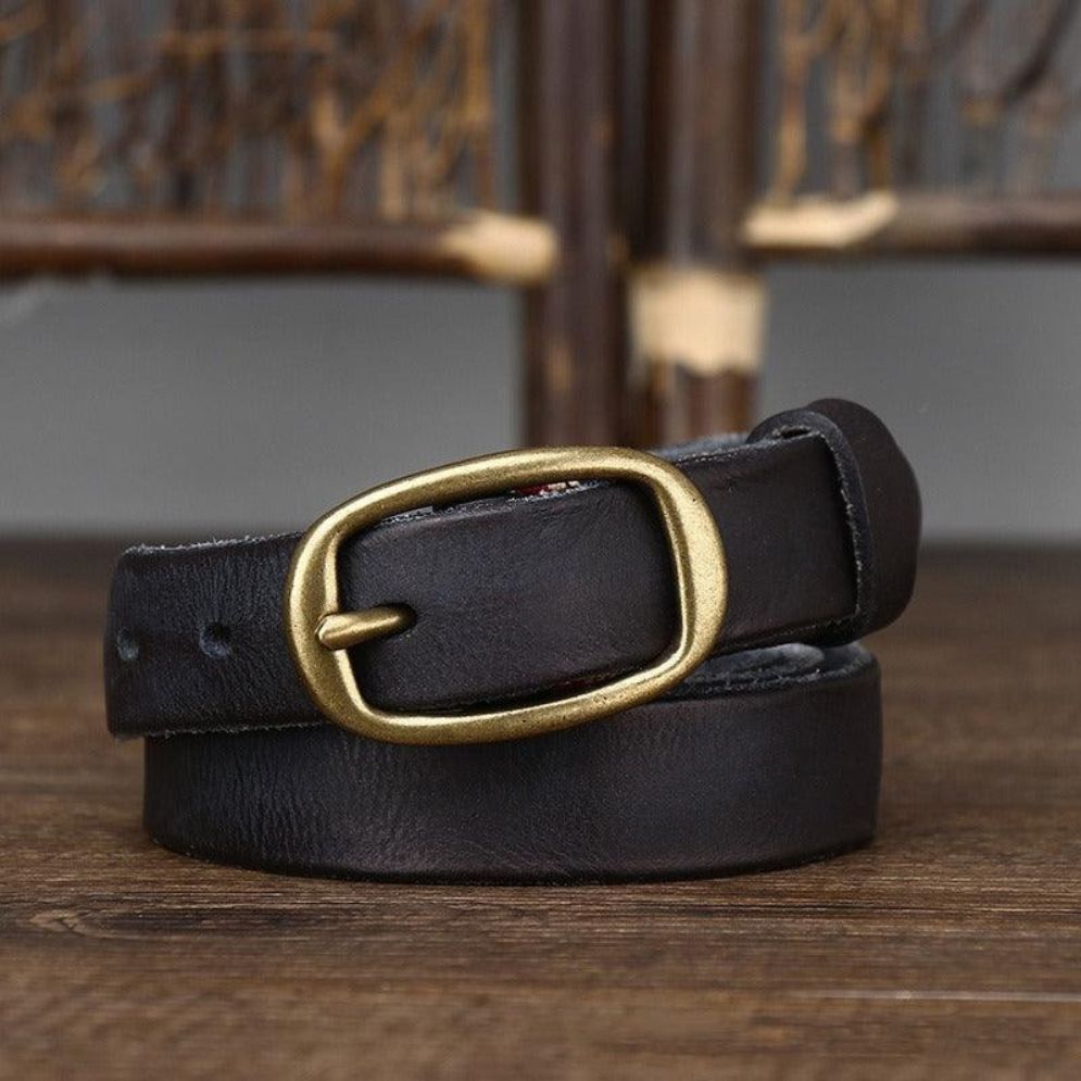 Ceinture en Cuir pour Femme Modèle Tsula - La Ceinturerie