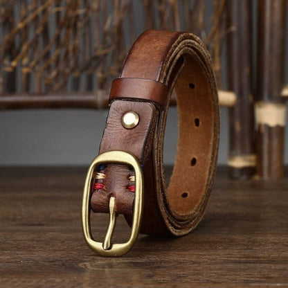 Ceinture en Cuir pour Femme Modèle Tsula - La Ceinturerie