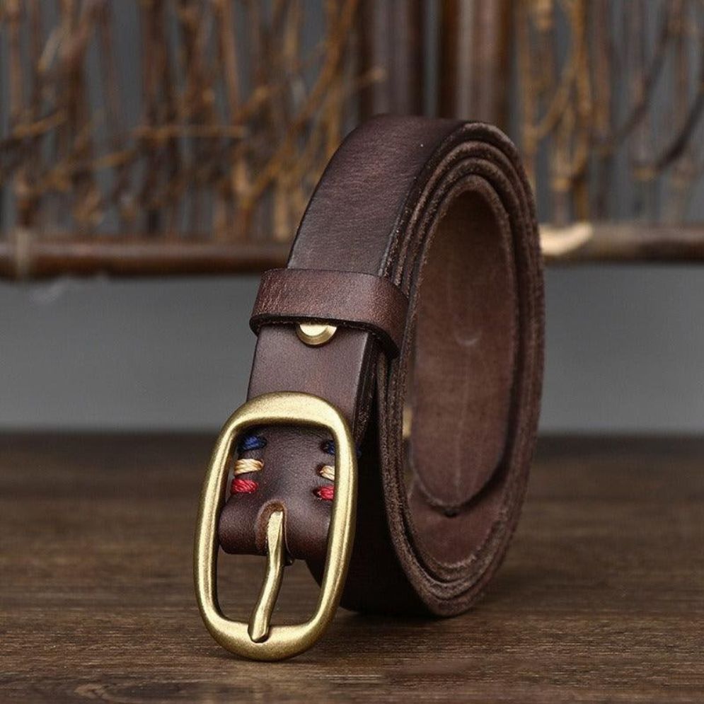 Ceinture en Cuir pour Femme Modèle Tsula - La Ceinturerie