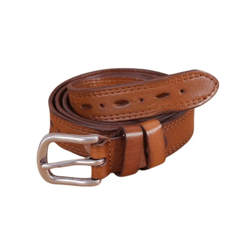 Ceinture en Cuir pour Femme Modèle Vishal - La Ceinturerie