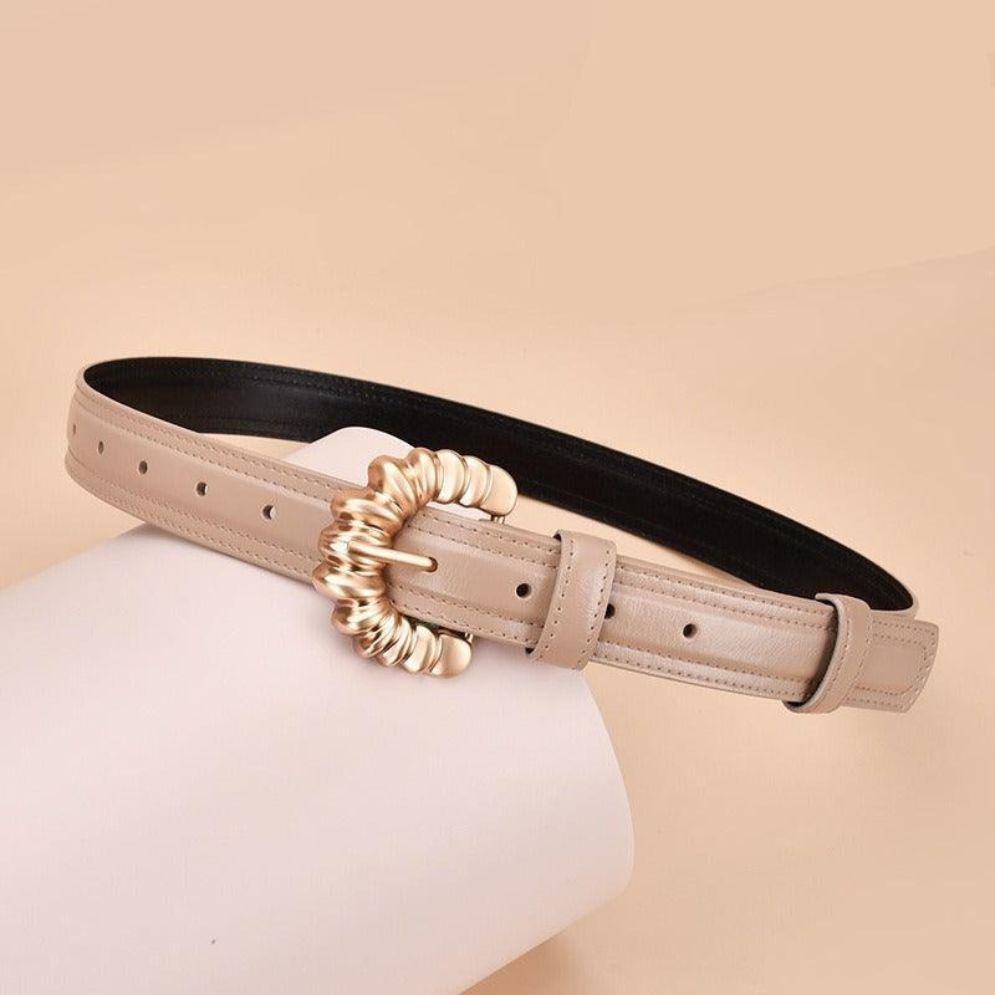 Ceinture en Cuir pour Femme Modèle Yesenia - La Ceinturerie
