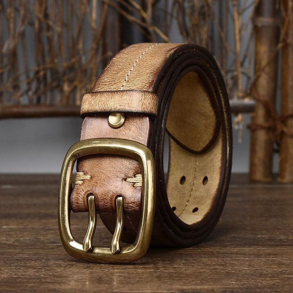 Ceinture en Cuir pour Homme Modèle Alfnia