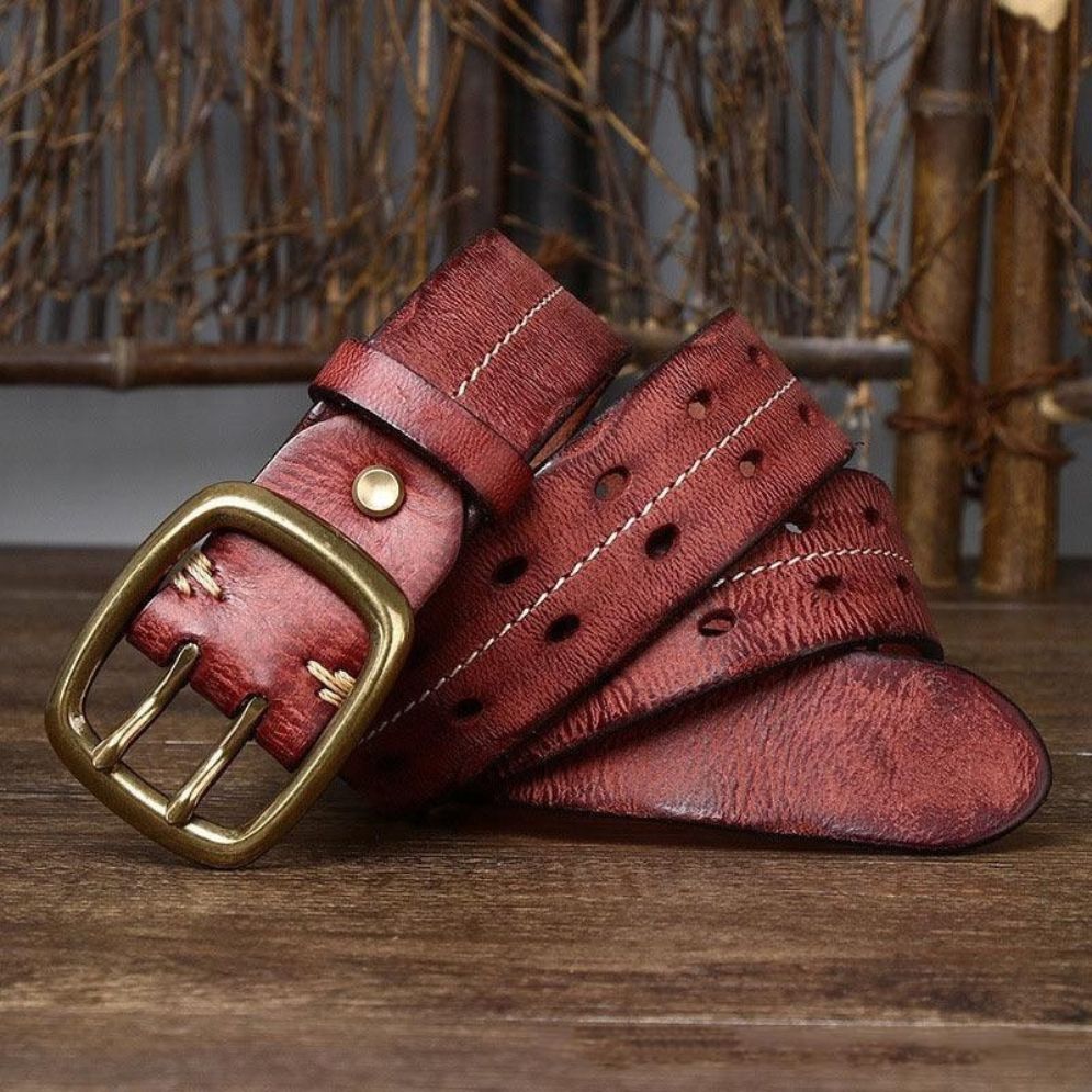 Ceinture en Cuir pour Homme Modèle Alfnia