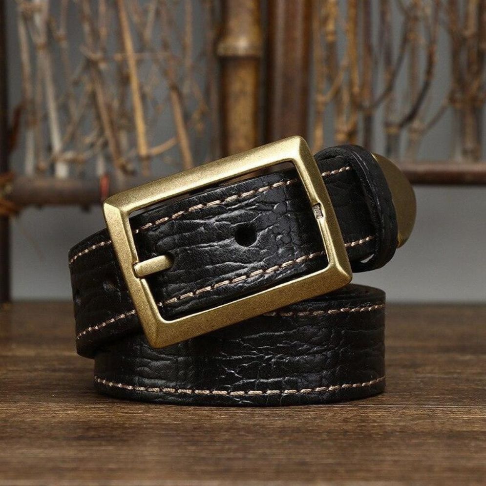 Ceinture en Cuir pour Femme ou Homme Modèle Mathis - La Ceinturerie