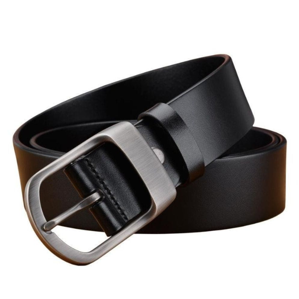 Ceinture en Cuir pour Homme Boucle Mate Modèle Haro - La Ceinturerie