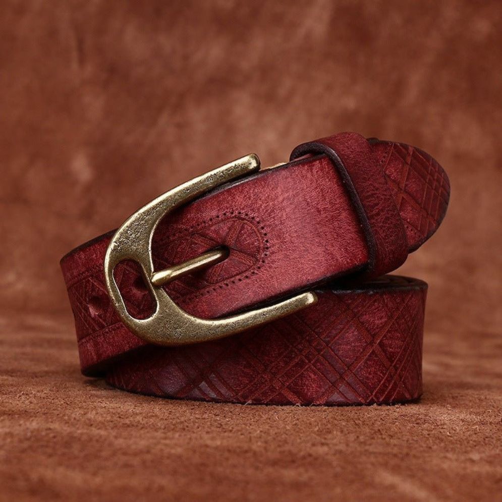 Ceinture en Cuir pour Homme Modèle Aarushi - La Ceinturerie

