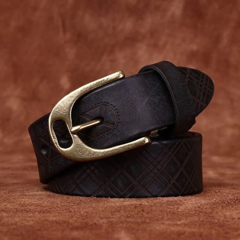Ceinture en Cuir pour Homme Modèle Aarushi - La Ceinturerie
