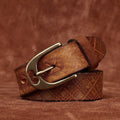 Ceinture en Cuir pour Homme Modèle Aarushi - La Ceinturerie
