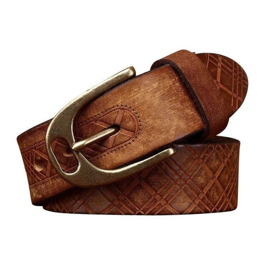 Ceinture en Cuir pour Homme Modèle Aarushi - La Ceinturerie

