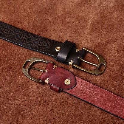Ceinture en Cuir pour Homme Modèle Aarushi - La Ceinturerie
