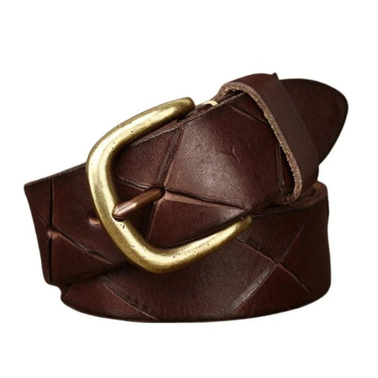 Ceinture en Cuir pour Homme Modèle Curtis - La Ceinturerie

