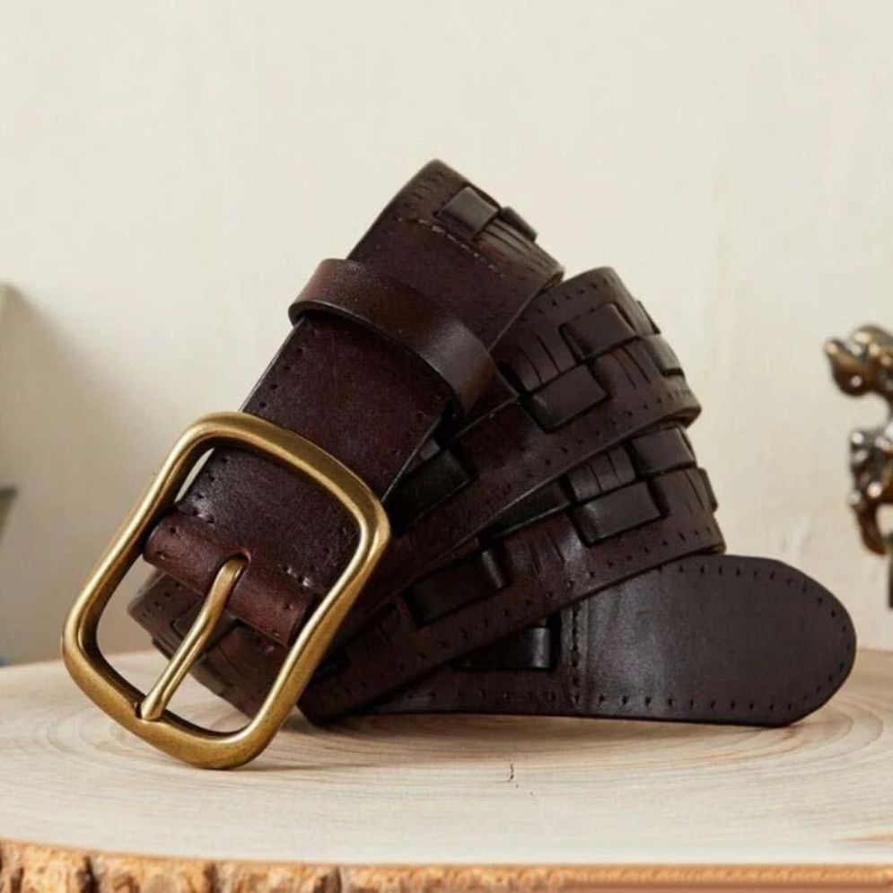 Ceinture en Cuir pour Homme modèle Erland - La Ceinturerie