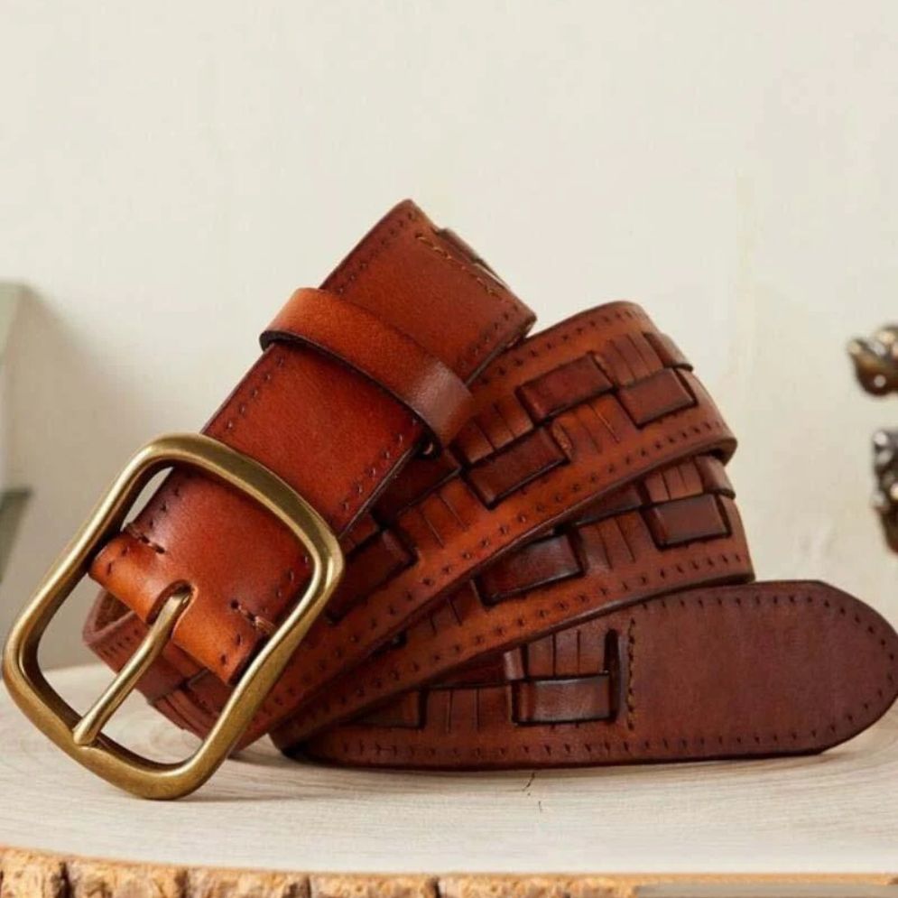 Ceinture en Cuir pour Homme modèle Erland - La Ceinturerie