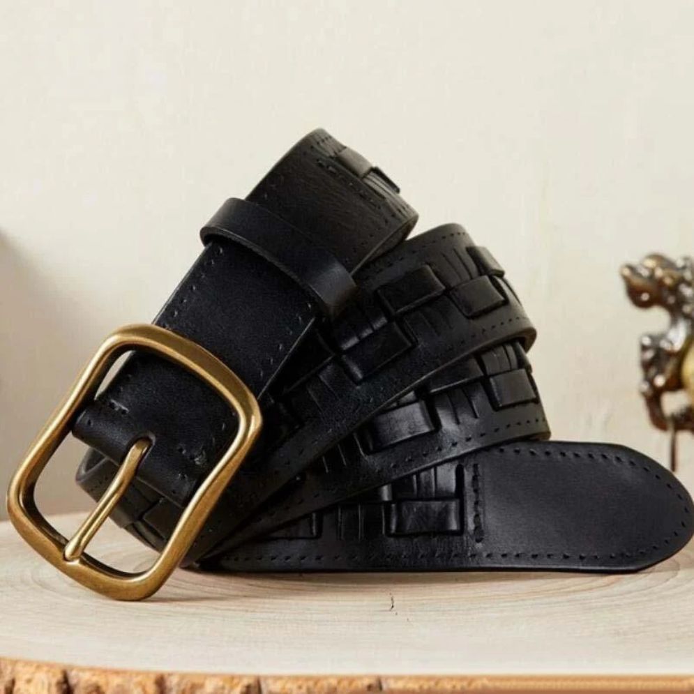 Ceinture en Cuir pour Homme modèle Erland - La Ceinturerie