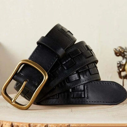 Ceinture en Cuir pour Homme modèle Erland - La Ceinturerie