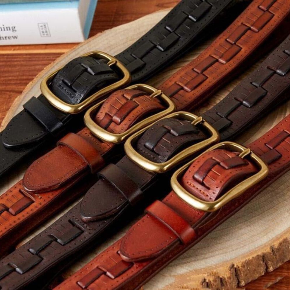 Ceinture en Cuir pour Homme modèle Erland - La Ceinturerie