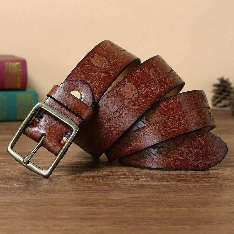 Ceinture en Cuir pour Homme Modèle Néo - La Ceinturerie

