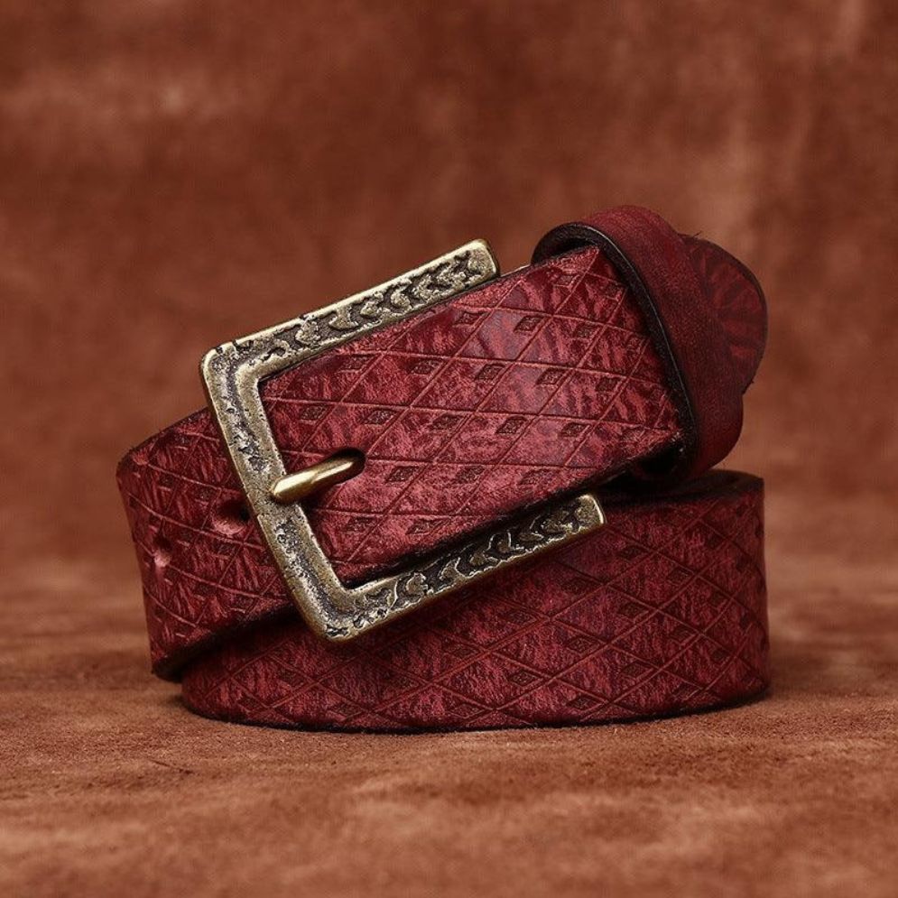 Ceinture en Cuir pour Homme Modèle Irakli - La Ceinturerie
