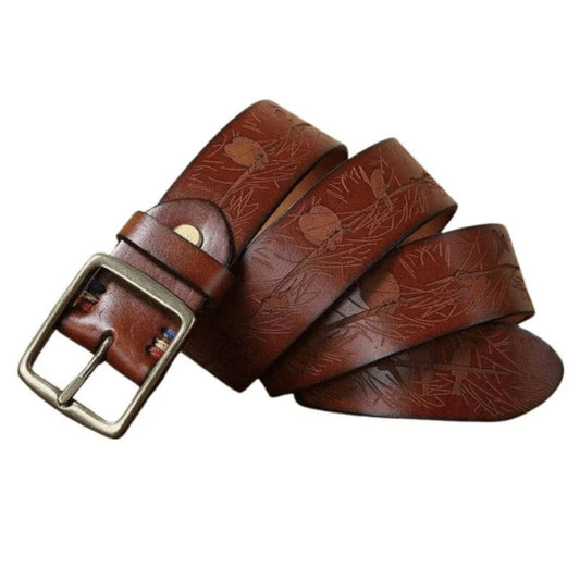 Ceinture en Cuir pour Homme Modèle Josh - La Ceinturerie

