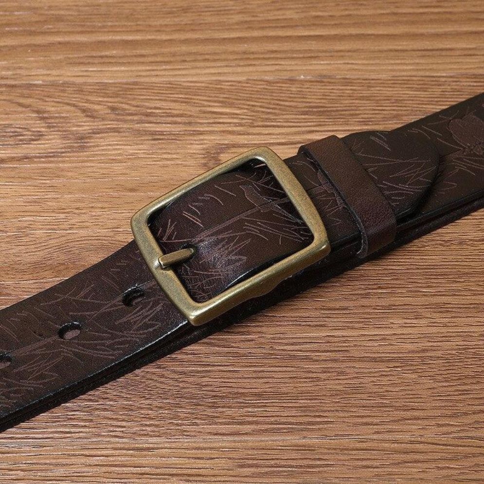 Ceinture en Cuir pour Homme Modèle Josh - La Ceinturerie

