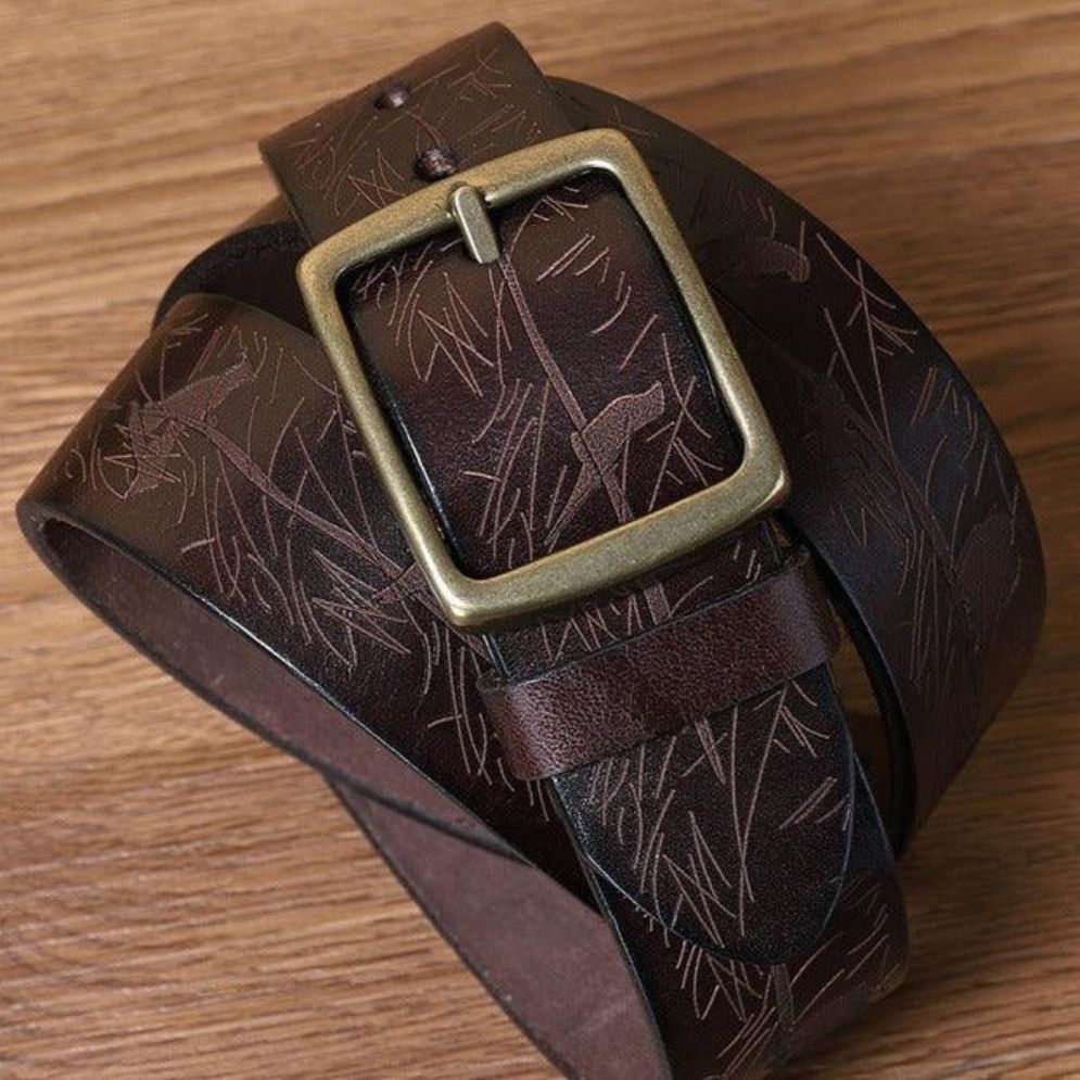 Ceinture en Cuir pour Homme Modèle Josh - La Ceinturerie
