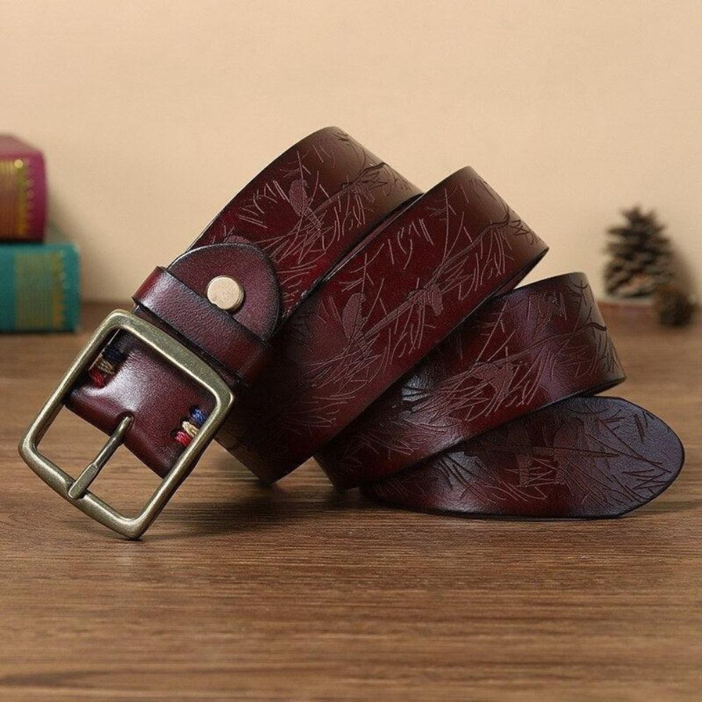 Ceinture en Cuir pour Homme Modèle Josh - La Ceinturerie
