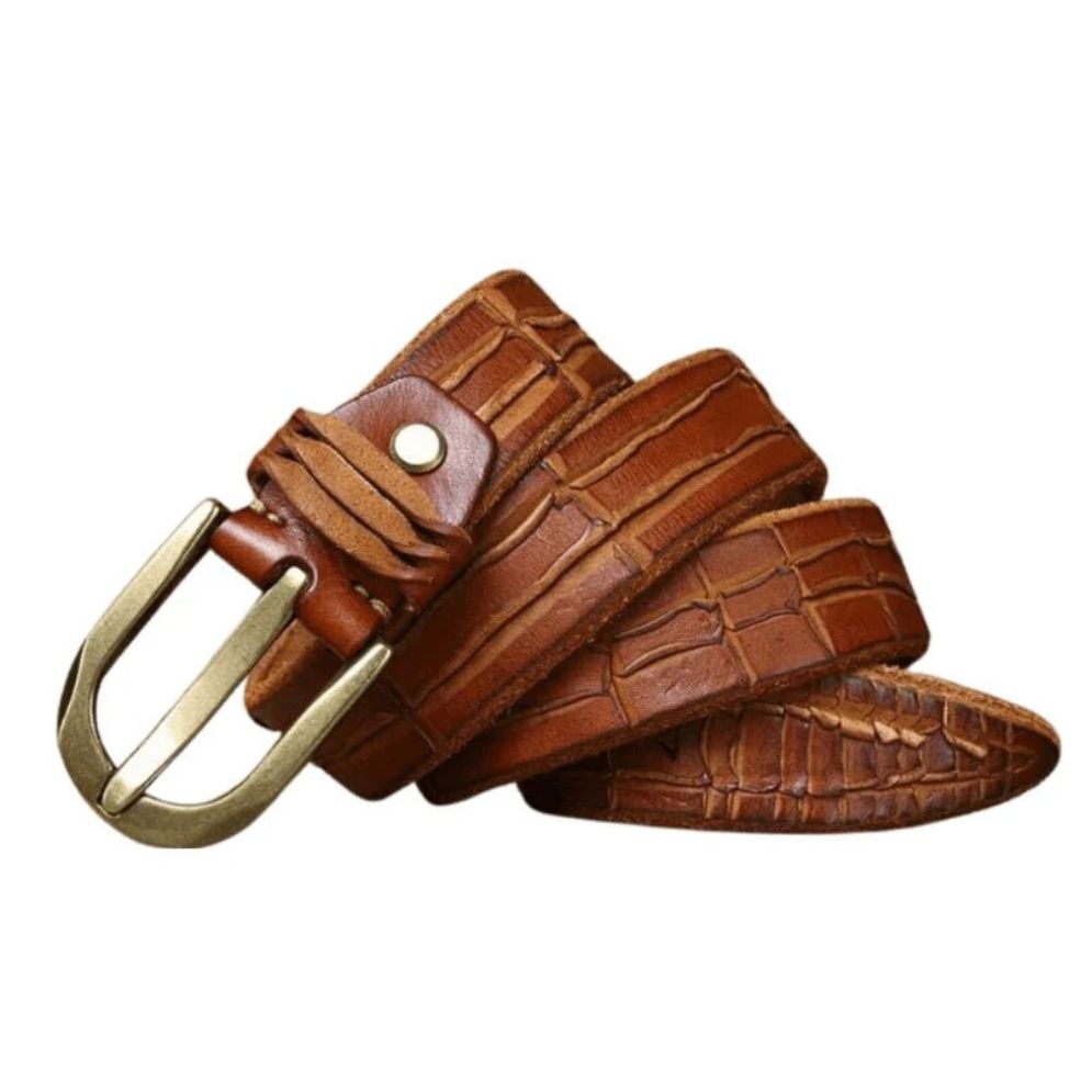 Ceinture en Cuir pour Homme Modèle Maxence - La Ceinturerie