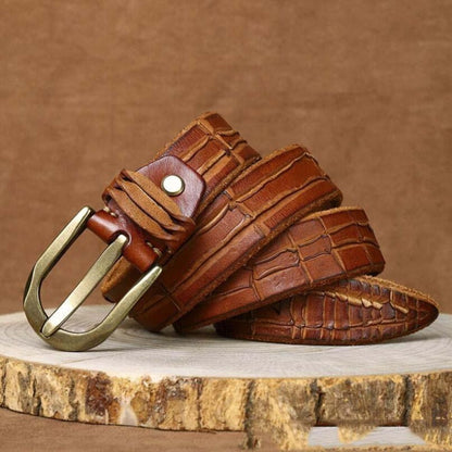 Ceinture en Cuir pour Homme Modèle Maxence - La Ceinturerie