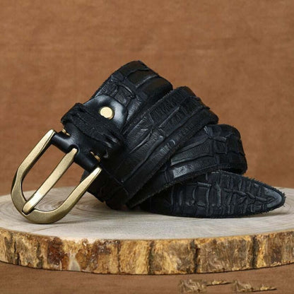 Ceinture en Cuir pour Homme Modèle Maxence - La Ceinturerie