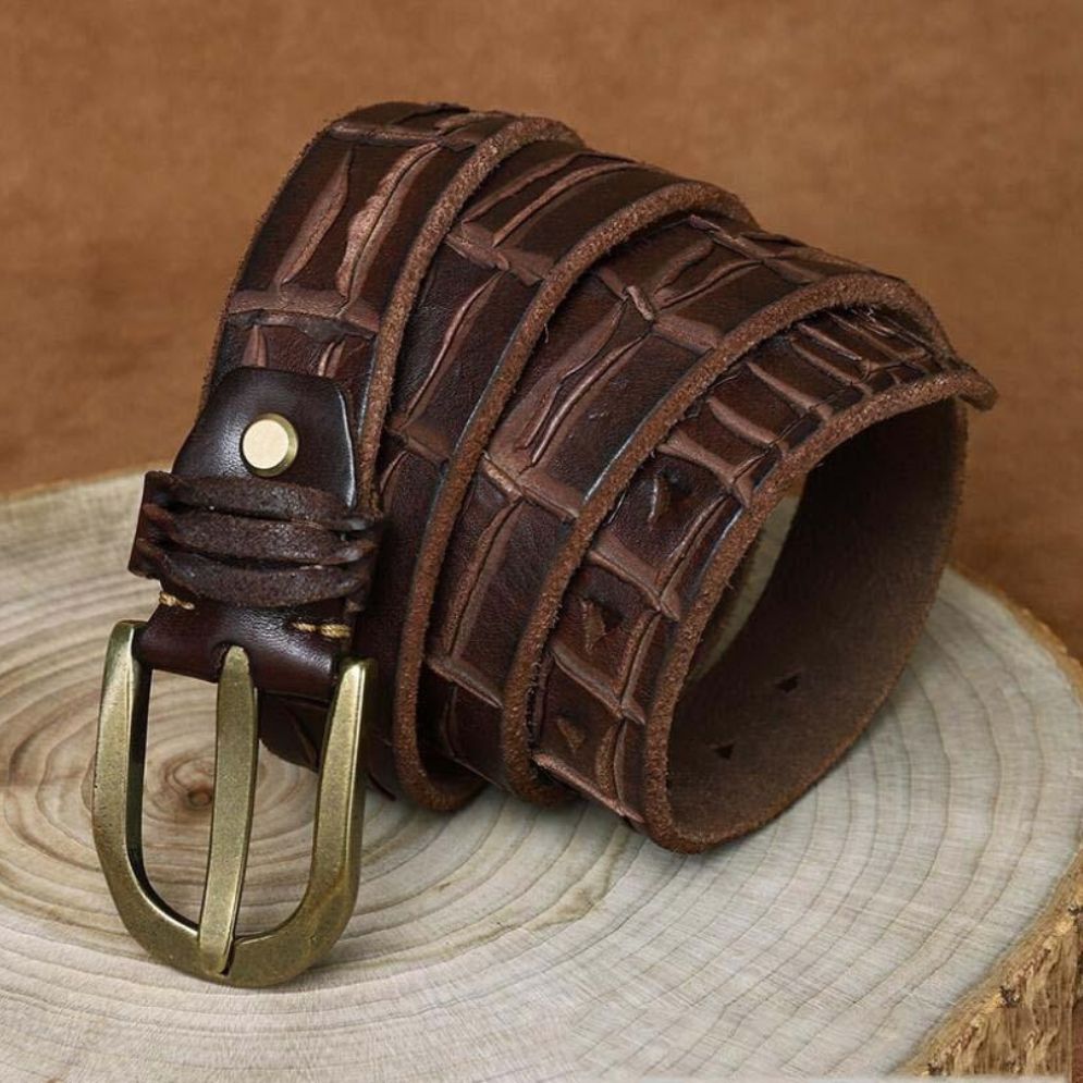 Ceinture en Cuir pour Homme Modèle Maxence - La Ceinturerie