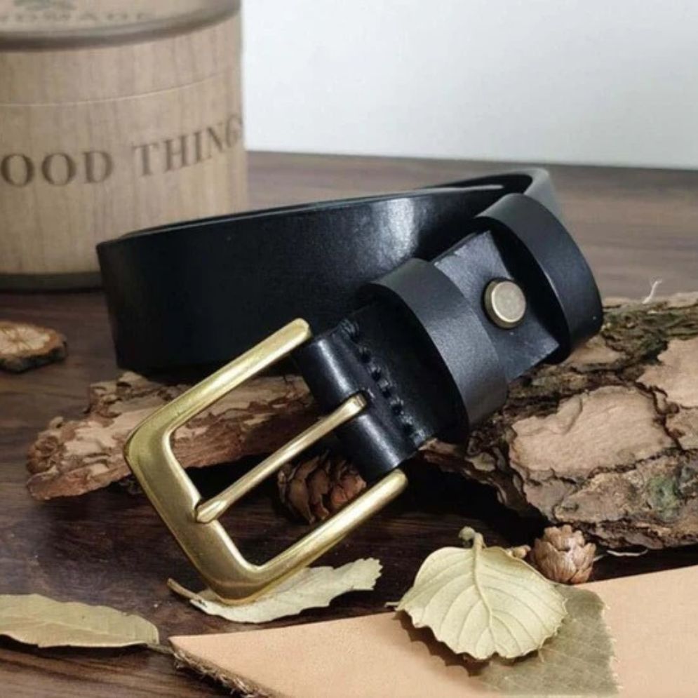 Ceinture en Cuir pour Homme Modèle Meera - La Ceinturerie