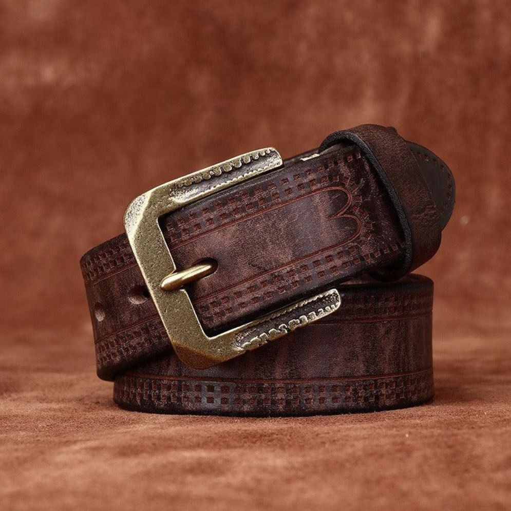 Ceinture en Cuir pour Homme Modèle Paka - La Ceinturerie
