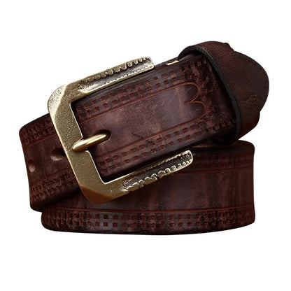 Ceinture en Cuir pour Homme Modèle Paka - La Ceinturerie

