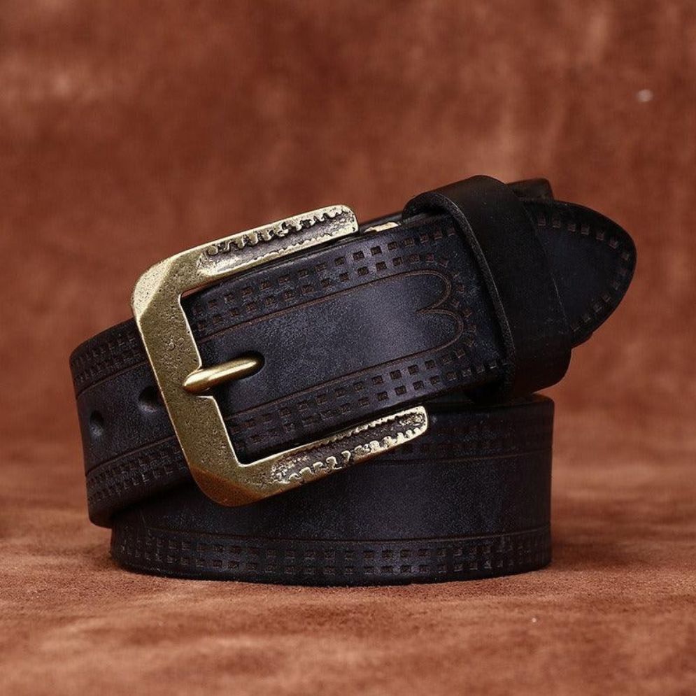 Ceinture en Cuir pour Homme Modèle Paka - La Ceinturerie
