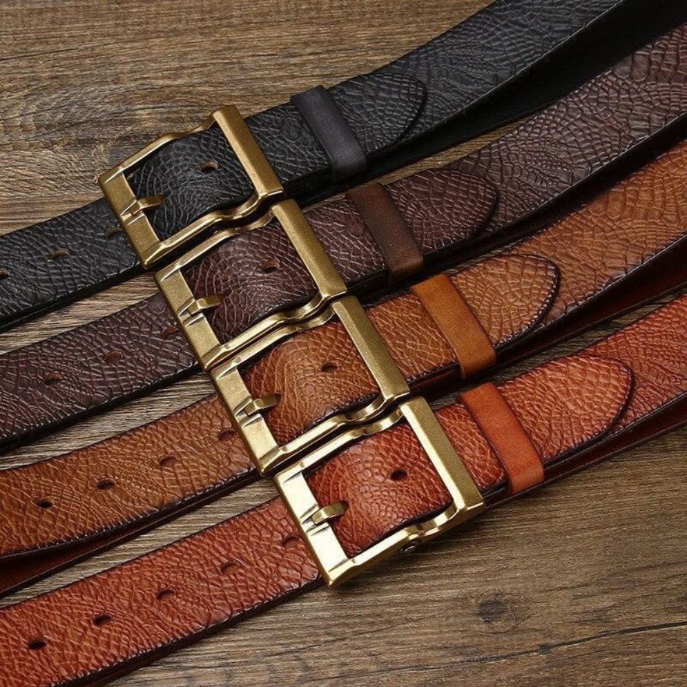 Ceinture en Cuir pour Homme Modèle Ravil - La Ceinturerie