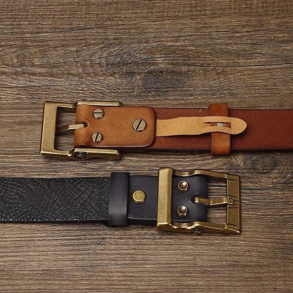 Ceinture en Cuir pour Homme Modèle Ravil - La Ceinturerie